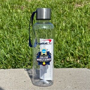 NCAA 2025 Women’s College World Series 18.5 oz Water Bottle WCWS OKC New Clear